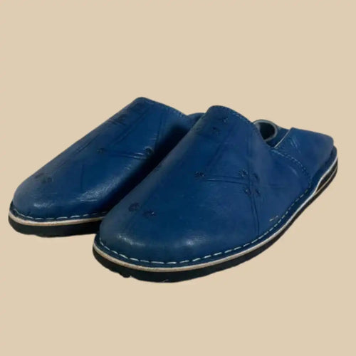 amazighshoecraft™ – Babouche berbère classique pour hommes