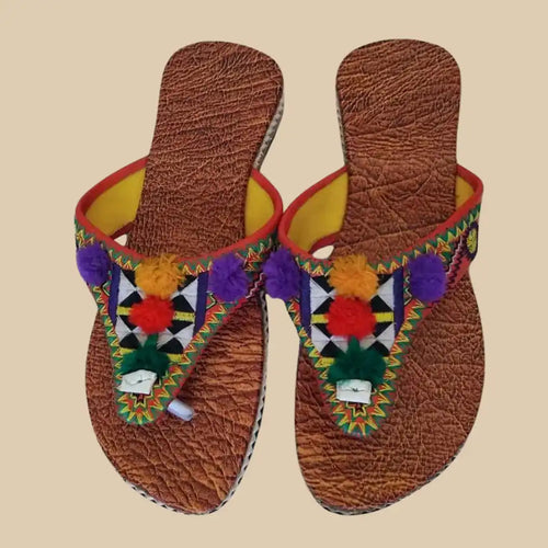 amazighshoecraft™ – Klassische Berber-Babouche