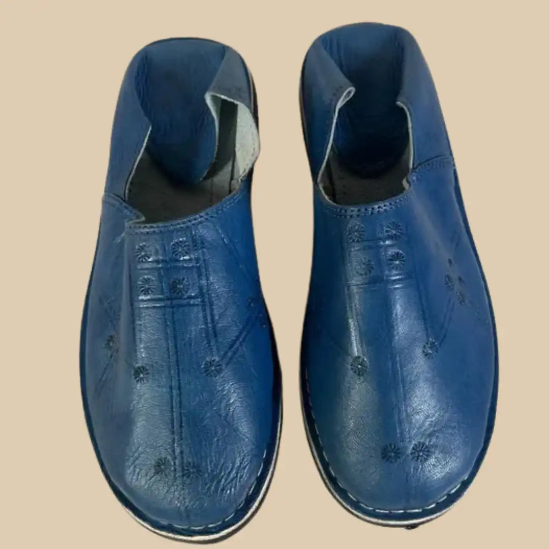 amazighshoecraft™ – Babouche berbère classique pour hommes