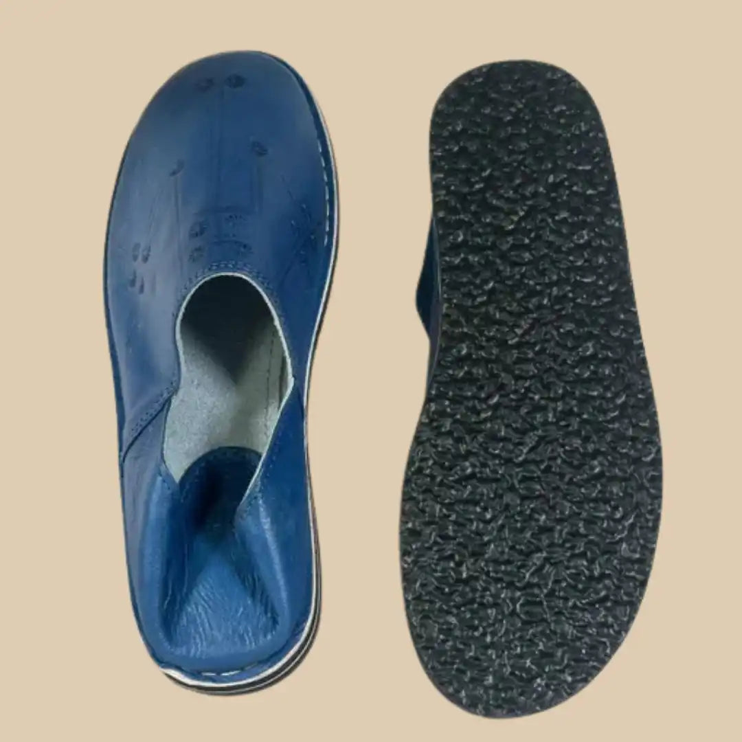 amazighshoecraft™ – Babouche berbère classique pour hommes